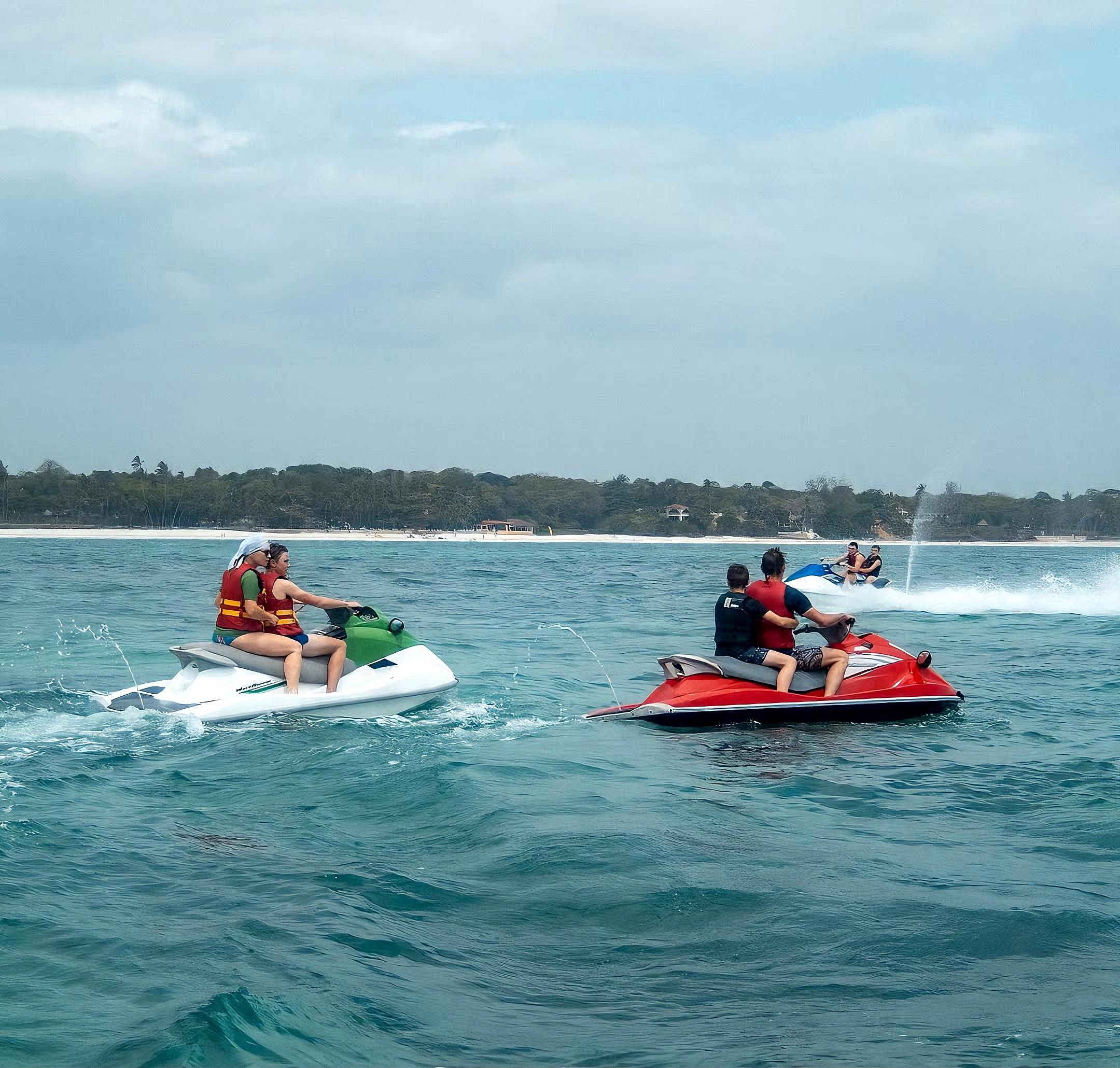 Jet Ski with Dolphins Experience - Diani